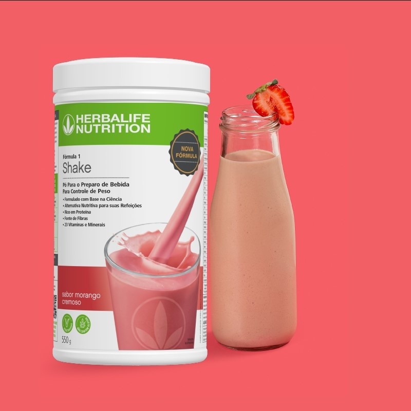 Shake Morango Cremoso 550 g - Imagem 2