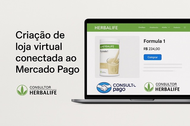 Site para vendas de Produtos Herbalife (GoHerbalife)