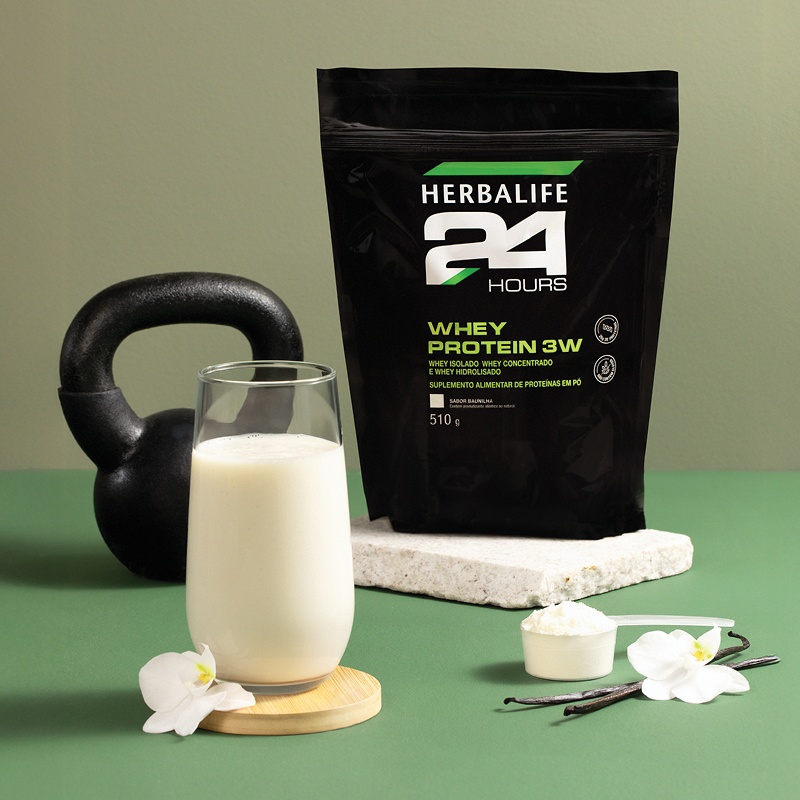 Whey Protein 3W Baunilha 510 g - Imagem 2
